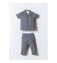 U.s. Polo Gömlek Pijama Takımı Usb2860 Beyaz