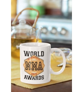 World Mma Awards Baskılı Porselen Kupa Bardak