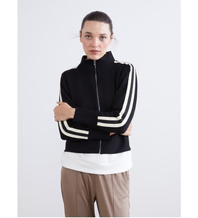 LCW EVERYDAY Siyah Dik Yaka Kadın Fermuarlı Sweatshirt