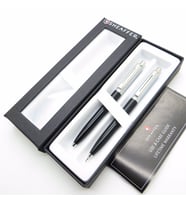 Sheaffer Sentinel Siyah 07mm Versatil Uçlu Kalem + Tükenmez Kalem Set  İsme Özel Kalem
