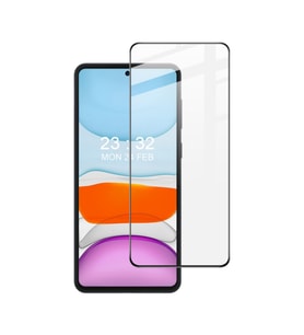 Oppo A60 Uyumlu 5D Glass Temperli Cam Ekran Koruyucu (Siyah)