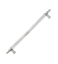 Zirve Çubuk Krom 160 mm Alüminyum Kulp ( 5 ADET ) (Çok Renkli)