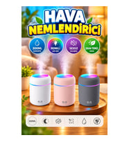 Taşınabilir Ultrasonik Buharlı Hava Temizleyici ve Hava Nemlendirici
