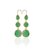 Kadir Jewellery 22 Ayar Altın Kaplama Kadın Sallantılı Küpe -El İşçiliği Ve Hipoalerjenik Küpe