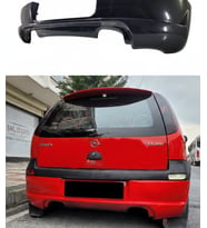 🚘 Opel Corsa C Arka Ek (Makyajsız) – Dayanıklı Plastik, Sportif Tasarım  Uyumlu Parça (Standart)