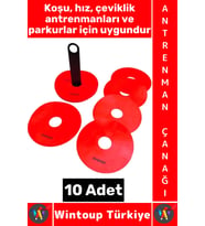 #AntrenmanMalzemesi Futbol Basketbol Voleybol Koordinasyon Hız Çeviklik Antrenman Çanağı 10 Adet