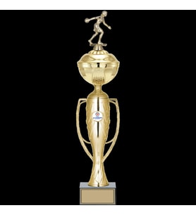 ODAK KUPA - Figürlü Kupalar - Bowling Kadın Figürlü Kupalar FG-071 A - 53 cm