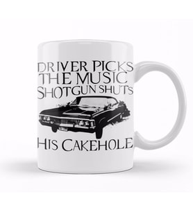Supernatural Driver Picks The Music Kupa Bardak Porselen