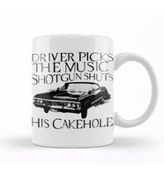 Supernatural Driver Picks The Music Kupa Bardak Porselen