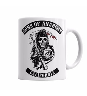 Sons of anarchy Logo   Kupa Bardak Porselen