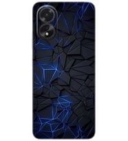 Oppo A38 (KLH2579) Uyumlu Kılıf Desen Baskılı Silikon Karmaşık Design STK:1874