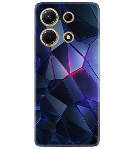 Infınix Note 30 Kılıf Resimli Desenli Silikon Platinium Series Üçgenler 2 1872