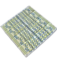 Armine Krem Geometrik Desen Tivil İpek Eşarp 9172 - 02