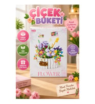 P1295 Panlos Çiçek Buketi 1466 Parça Blok Seti -canrodi life