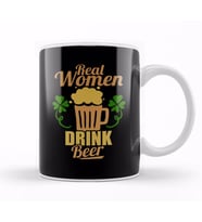 Cute & Funny Real   Drink Beer Drinking Kupa Bardak Porselen