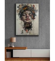 Koç stüdyo Modern tasarım kanvas tablo 50x70 (Çok Renkli)
