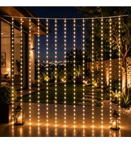 YUKSEK KALİTE SALKIM LED IŞIK 3 METRE 20 CM X 2 METRE 80 CM 12 DALLI GÜN IŞIĞI YILBAŞI NOEL IŞIĞI