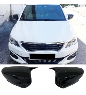 Peugeot 301 Batman Yarasa Ayna Kapağı Parlak Siyah ABS 2012 ve üzeri