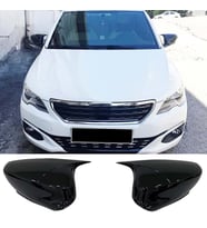 Peugeot 301 Batman Yarasa Ayna Kapağı Parlak Siyah ABS 2012 ve üzeri