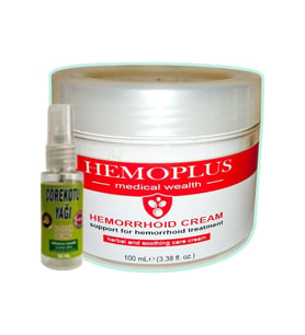 Süper Hemoplus Krem 100 ml + Çörek Otu Yağı 30 ml