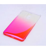 Nokia 3 Kılıf Parlak Renk Geçişli Kılıf (Pembe)