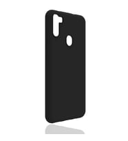 Kvy Samsung Galaxy M11 Biye Silikon Kılıf (Siyah)