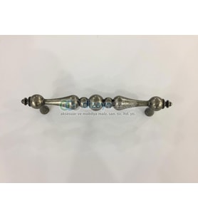 Antik Siyah Gümüş 96 Mm. Kulp
