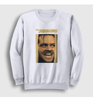 Presmono Unisex Beyaz Cover Film The Shining Sweatshirt 254223tt (Beyaz)