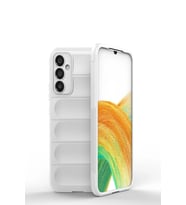 Newface Samsung Galaxy A15 4G Kılıf Optimum Silikon - Krem
