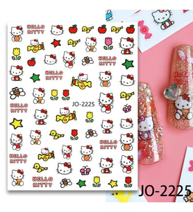 Adanil Kuş Böcek Uçak Hello Kitty Sticker J0-2225