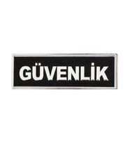 Özel Güvenlik Pantolon Yazısı 3d Plastik, Yeni Tip, Cırtlı, 1. Kalite (Çok Renkli)