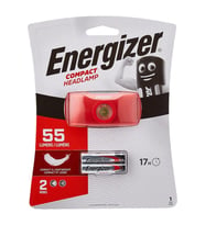 Energizer Compact Headlamp İki Pilli Kafa Feneri Kamp Kafa Lambası 55 Lumen
