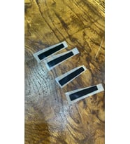 4 ADET ÜTÜ İLE YAPIŞAN I HARFİ ARMA DİKİŞ AKSESUARI 6X1 CM