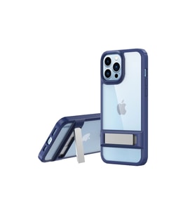 İphone 13 Kılıf Rolet Stand Kapak - Lacivert