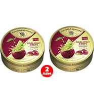 Cavendish&Harvey Double Fruit Drops Limon Dolgulu Vişne Aromalı Şeker 175 Gr (2 ADET)