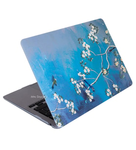 McStorey Macbook Pro ile Uyumlu Kılıf M1-M2 HardCase A1706-08 A1989 2159 2251 A2289 A2338 V.Gogh01NL (Sarı-Yeşil)