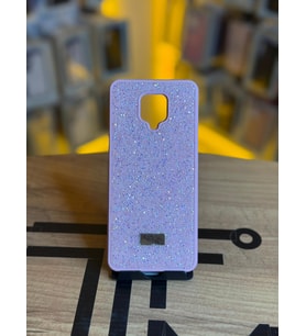 Redmi Note 9 Pro 4G Uyumlu Taş Desenli Silikon Yumuşak Kılıf (Pembe)
