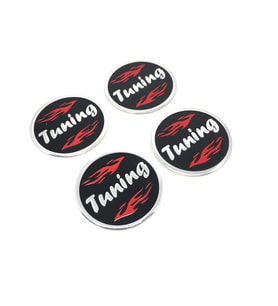 Tuning Alüminyum Yapıştırma Jant Göbeği 4'lü 60mm