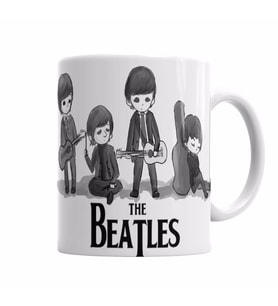 The Beatles Kupa Bardak Porselen