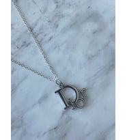 Kişiye Özel 925 Ayar Gümüş Dior Kolye