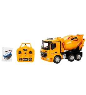 5084 İŞ MAKİNESİ 1 18 BETON MİKSERİ FF 9CH 3 7V USB 2 4 GHZ SESLİ IŞI