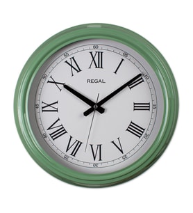 Regal 40 Cm Ahşap Desen Duvar Saati