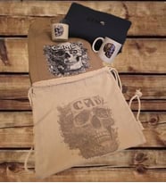 Etched Skull - Kurukafa Baskılı Hediye Seti