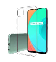 Realme C11 Kılıf Transparent Silicone Şeffaf Yumuşak Esnek Yüksek Kalite (Renksiz)