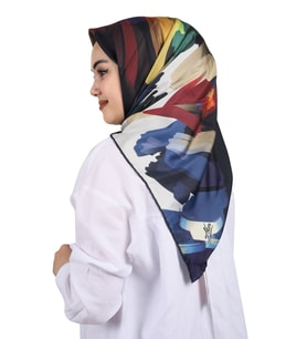 Aker 90 x 90 Polyester Tivil Eşarp Kış Sezonu 70-8295795910