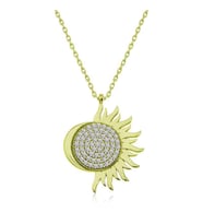 ?Gümüş Gold Mihrimah Sultan Bayan Kolye