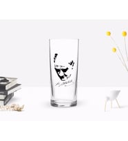 BK Home Renkli Baskılı Atatürk Temalı Rakı Bardağı-25 (Beyaz)