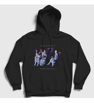 Presmono Unisex Siyah HH Black Sabbath Kapüşonlu Sweatshirt 17721tt
