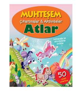 Muhteşem Çıkartmalar ve Aktiviteler - Atlar