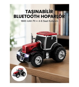 Mey İthalat® Taşınabilir Nostaljik Araç Tasarımlı Bluetooth Hoparlör